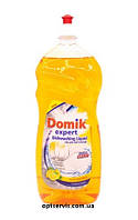 Гель для посуды Domik Expert Лимон 1500 мл