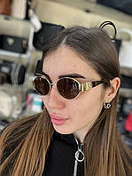 Коричневые солнцезащитные очки Селин Celine