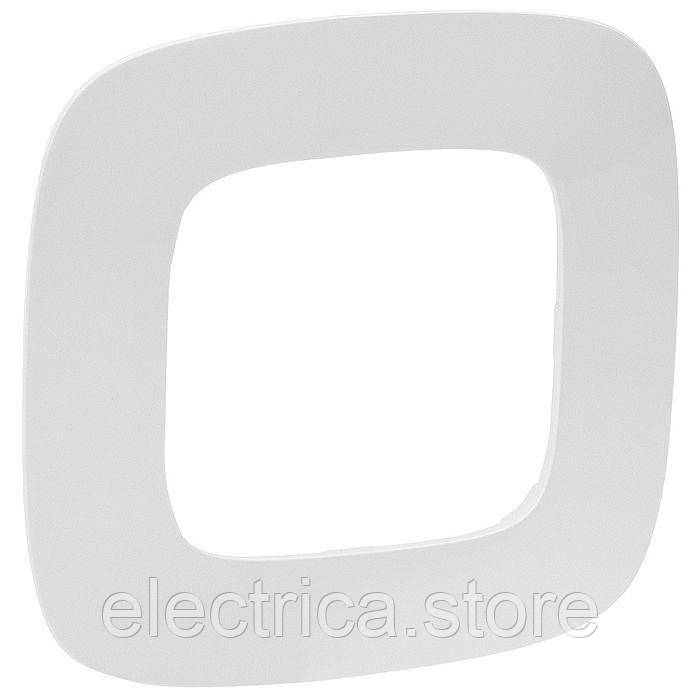 Рамка 1-постова Valena ALLURE білий 754301, фото 1