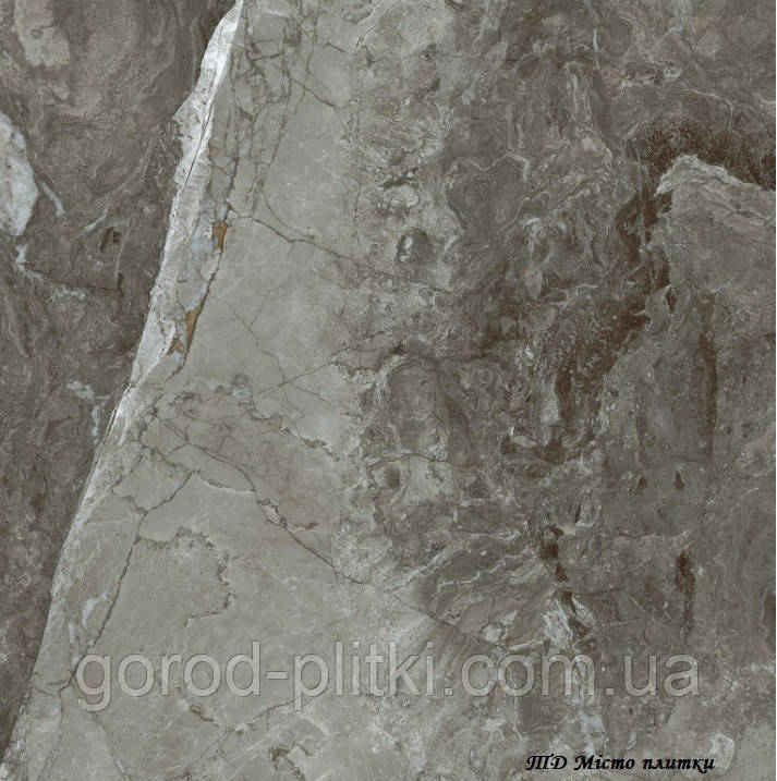 Плитка 60*60 - керамограніт Brown wave stone PY6621 600х600, фото 1