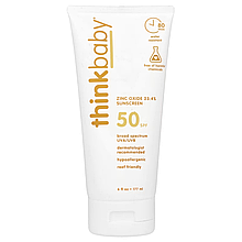 Сонцезахисний крем для дітей від 6 місяців SPF 50+ (177 мл) Think, Thinkbaby