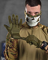 Армейские тактические перчатки олива, защитные военные перчатки зсу, летние военные перчатки хаки
