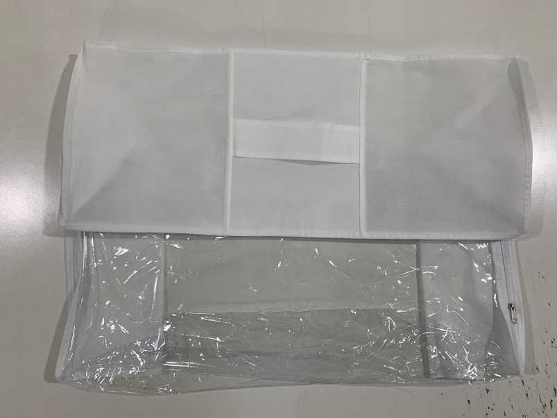 Упаковка для ковдри MAXI (600х450х270мм, ПВХ 90, біла, 10 шт/упаковка)