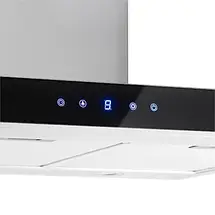 Кухонная витяжка острівна Klarstein Madonna 90 см, 500 м³/рік, фото 2