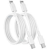 Сток Кабель USB C - Lightning для зарядки iPhone 2 метра