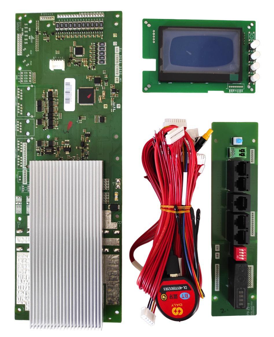 Плата DALY SMART BMS Lifepo4 16S 48V 100A (CAN RS485 RS232 Bluetooth LCD), фото 1