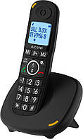Стаціонарний бездротовий телефон Alcatel XL595 B (російська мова, чорний)