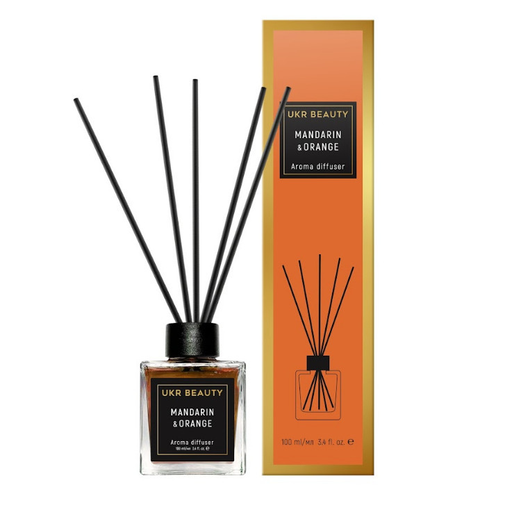 Аромадифузор Ukrbeauty "Mandarin & Orange" 100 мл (2000042000165)