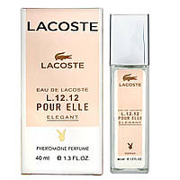 Lacoste Eau De Lacoste L.12.12 Pour Elle Elegant Pheromone Parfum женский 40 мл