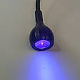 UV/LED – лампа для сушіння нігтів на прищіпці, 5 Вт, USB, Чорна, фото 2