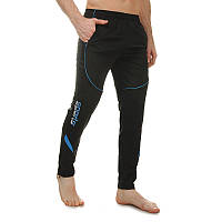 Штаны спортивные мужские Lingo SPORTS LD-9201 размер 2XL (рост 175-180) цвет черный-синий sm