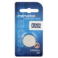 Батарейка літієва Renata CR2032 1шт BLISTER CARD