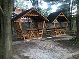 Дерев'яна альтанка, розбірна "Люкс", фото 10