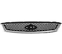 Решітка радіатора Ford Focus II 2005-2008 хром.рамка 1508157 без емблеми
