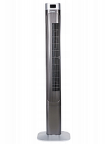 Вентилятор підлоговий колонний 120см Grey Tower-120, срібло, фото 3