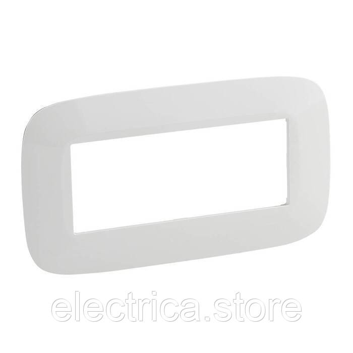 Рамка 5 модулів для виробів Mosaic Valena ALLURE білий 754306, фото 1