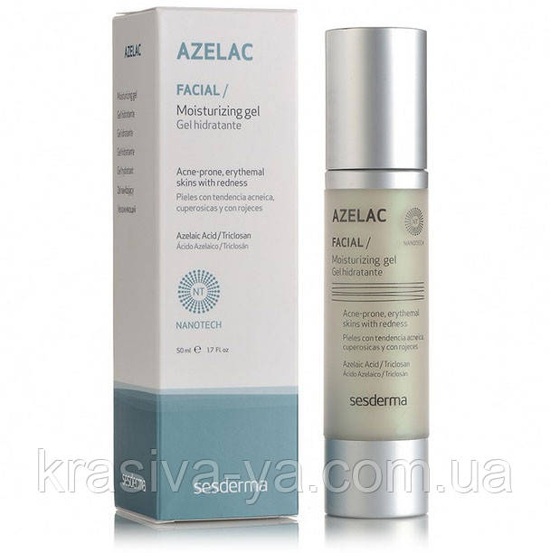 Azelac Moisturizing Gel - Увлажняющий гель, 50 мл - фото 1 - id-p24730164