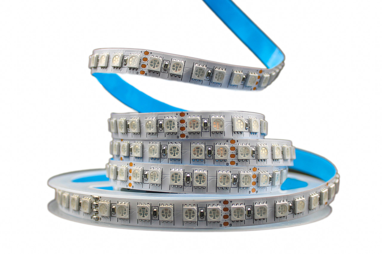 Світлодіодна LED стрічка PROLUM™ 24V; IP20; 5050\120; Series "SG", RGB