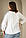 Стильна жіноча етнічна біла блуза з чорною вишивкою №343, фото 4