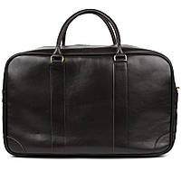 Дорожная сумка кожаная GC-6827-4lx TARWA коричневая Наппа ESTET