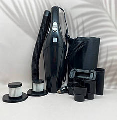 Автомобильный пылесос від прикурювача 120 Вт ручний Carclean для машини. Повна комплектація