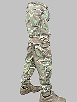 Тактические штаны на резинке мультикам ВСУ лето мужские военные брюки джоггеры рип-стоп летние