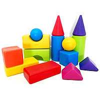 Конструктор для детей, 14 деталей, KW-02-501 / Кубики для детей / Конструктор с большими деталями