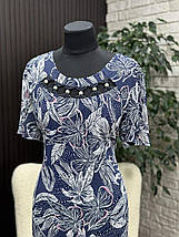 Стильна жіноча сукня, тканина "Трикотаж Масло" 54, 56 розмір 54, фото 2