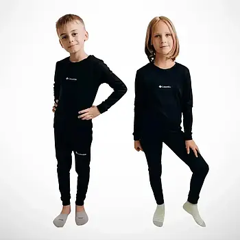Дитяча термобілизна на флісі для хлопчика і дівчинки, Комплект штани та кофта, розмір 116