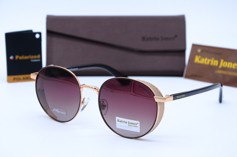 Жіночі сонцезахисні окуляри  Katrin Jones  круглі 0846 с43-g13