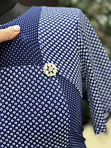 Стильна жіноча сукня, тканина "Трикотаж Масло" розмір 56, фото 5