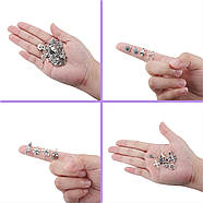 100 унікальних підвісок з нержавіючої сталі | Набір шармів | Шармики для прикрас | №9 slv, фото 7