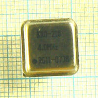4.0 mhz мГц кварцовий генератор KXO-210 4 pin dil-8 +5v 13×13×6 мм є в наявності 1 шт. за ціною 130