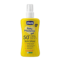 Молочко-спрей солнцезащитное Chicco 50 SPF от 0+