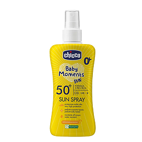 Молочко спрей сонцезахисне Chicco 50 SPF від 0+