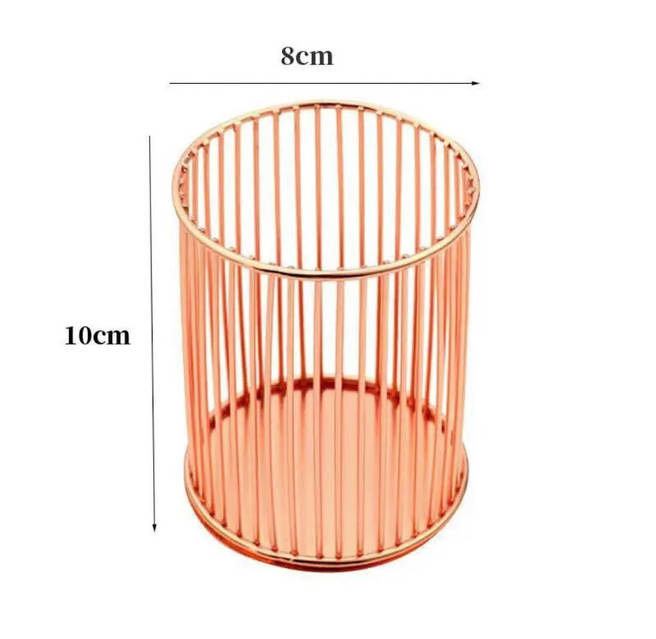 置物　金属 Металевий органайзер (стакан) для зберігання пензликів