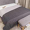 Покривало Viluta Дует стьобане двостороннє Графіт 210*220, фото 4