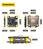 Політний стек SpeedyBee F405 V3 60A 30х30мм FC+ESC Stack, фото 9