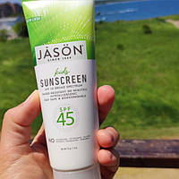 Jason Natural, Sun, Детский солнцезащитный крем, SPF 45