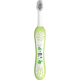 Зубна щітка дитяча Chicco 6-36 міс, green