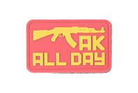 Нашивка 3D - AK ALL DAY [GFC Tactical]