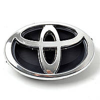Емблема "Toyota" 130х85мм пластик/3 пуклі NEW (Туреччина)
