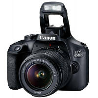 Цифровой фотоаппарат Canon EOS 4000D 18-55 DC III kit, цифровой зеркальный фотоаппарат, фотоаппарат с зумом