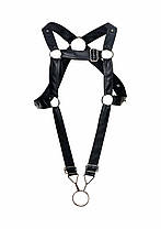 Чоловіча портупея MOB Dngeon Cross Cockring Harness, фото 3
