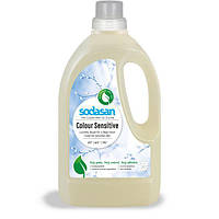 SODASAN, органічний рідкий засіб для прання білих і кольорових речей за будь-яких температур, 1,5 л