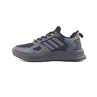 Кроссовки мужские Adidas XPLR Running Shoes черные с неоном SRV O11157