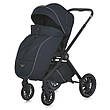 Коляска дитяча універсальна 2в1 Era ME 1100 Black Night (два чохла, два дощовика, москітна сітка, сумка-рюкзак), фото 8
