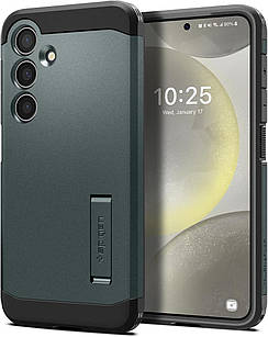 Чохол Spigen Tough Armor Abyss Green для Samsung Galaxy S24 SM-S921 ACS07357