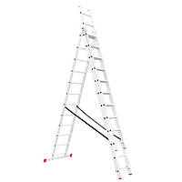Универсальная трех-секционная раскладная лестница 3*12 Vayara "Олимп": Ваш надежный помощник на высоте