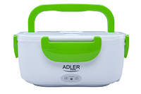 Ланч-бокс с подогревом от сети Adler AD 4474 green для пищевых продуктов(двухкамерный) Гарантия 12 месяцев